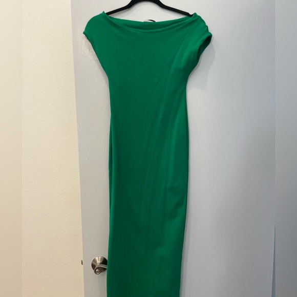 kelly green dress zara Kelly Green Lace Cath Dress